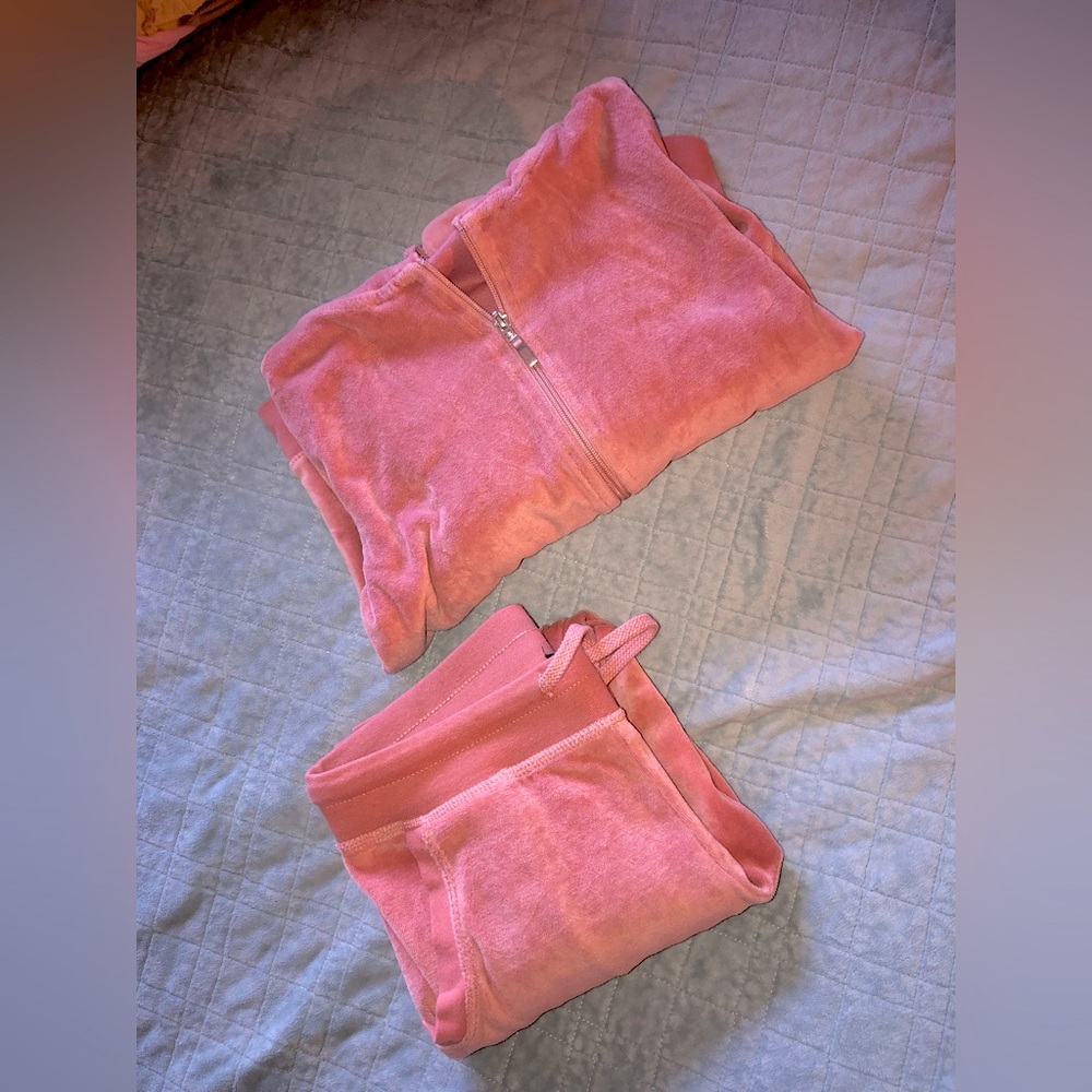 Pink Velvet Fashion Nova set ! size - XS